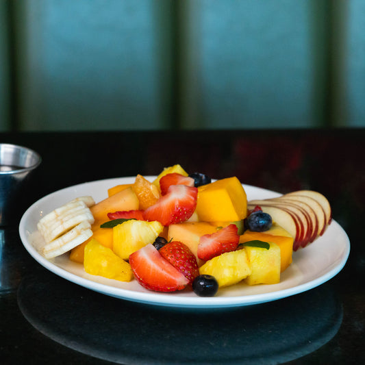 Plato con fruta del día